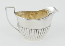 STERLING THREE-PIECE TEA SET