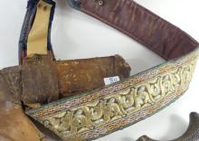 ANTIQUE DAGGER WITH BELT