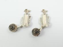 TIFFANY GOLF CUFFLINKS