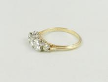 DIAMOND TRINITY RING