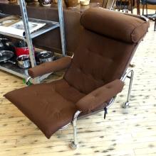 MCM CHROME LOUNGE CHAIR