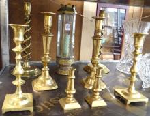 BRASS CANDLESTICKS