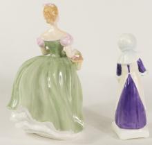 TWO ROYAL DOULTON FIGURINES