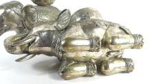 PAIR VINTAGE ELEPHANT URLI BOWLS