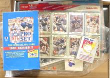 SPORTS CARDS, EPHEMERA AND MEDALLION SETS