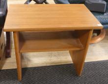 MCM TEAK END TABLE