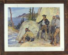 SET OF FIVE HISTORIC CANADIAN PRINTS