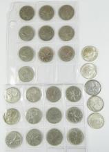 CANADIAN SILVER QUARTERS