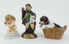 3 ROYAL DOULTON FIGURINES