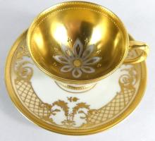 DRESDEN CUP & SAUCER WITH UNDERPLATE