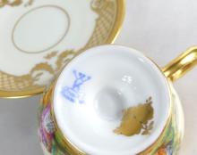 DRESDEN CUP & SAUCER WITH UNDERPLATE