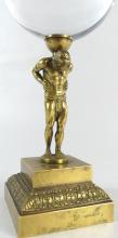 BRONZE ATLAS FIGURE