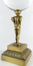 BRONZE ATLAS FIGURE