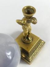 BRONZE ATLAS FIGURE