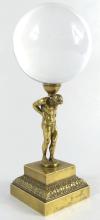 BRONZE ATLAS FIGURE