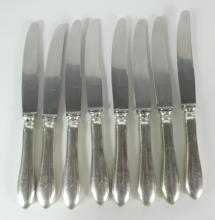 ANTIQUE SILVER 115-PIECE FLATWARE SERVICE