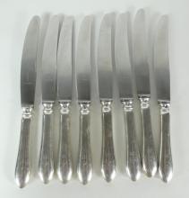 ANTIQUE SILVER 115-PIECE FLATWARE SERVICE