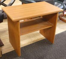 MCM TEAK END TABLE