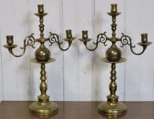 BRASS CANDELABRA