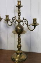 BRASS CANDELABRA