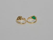 9CT GOLD RINGS