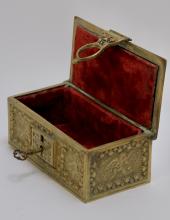 BRONZE JEWELLERY BOX