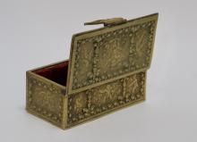 BRONZE JEWELLERY BOX