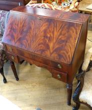 MAHOGANY SLANT FRONT DESK