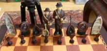 "FISHING" CHESS SET