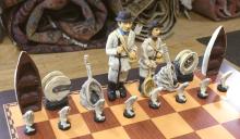 "FISHING" CHESS SET