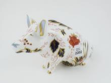 DERBY PAPERWEIGHT/PIGGY BANK