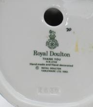 DOULTON "THANK YOU"