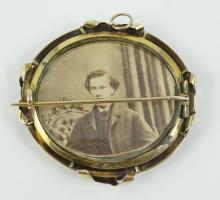 ANTIQUE MOURNING BROOCH