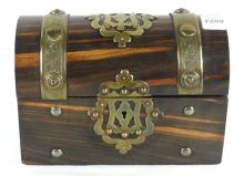 ENGLISH ROSEWOOD DOMED BOX