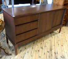 HONDERICH MCM WALNUT CREDENZA