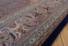 PERSIAN SILK AND WOOL CARPET