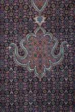 PERSIAN SILK AND WOOL CARPET