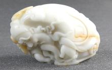 WHITE JADE CARVING