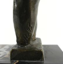 BRONZE CABINET FIGURINE