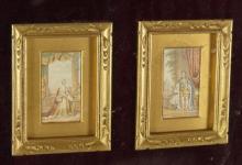 FOUR GEORGE BAXTER MINIATURES