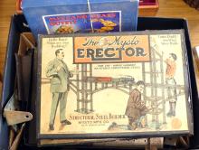 ERECTOR AND MECCANO SETS