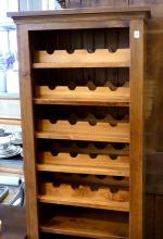 PINE WINE RACK