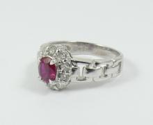 RUBY & DIAMOND RING