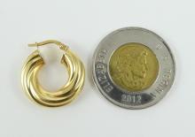 ITALIAN GOLD EARRINGS