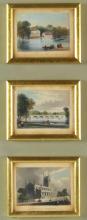 SET OF THREE JOHN TALLIS ENGRAVINGS