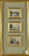 SET OF THREE JOHN TALLIS ENGRAVINGS