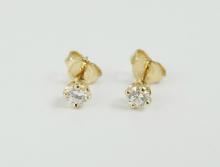 PAIR DIAMOND EARRINGS