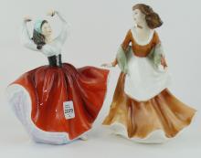 2 ROYAL DOULTON FIGURINES