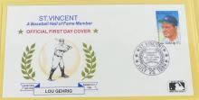 BASEBALL LEGENDS FIRST DAY COVERS, 1988/1989