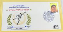 BASEBALL LEGENDS FIRST DAY COVERS, 1988/1989